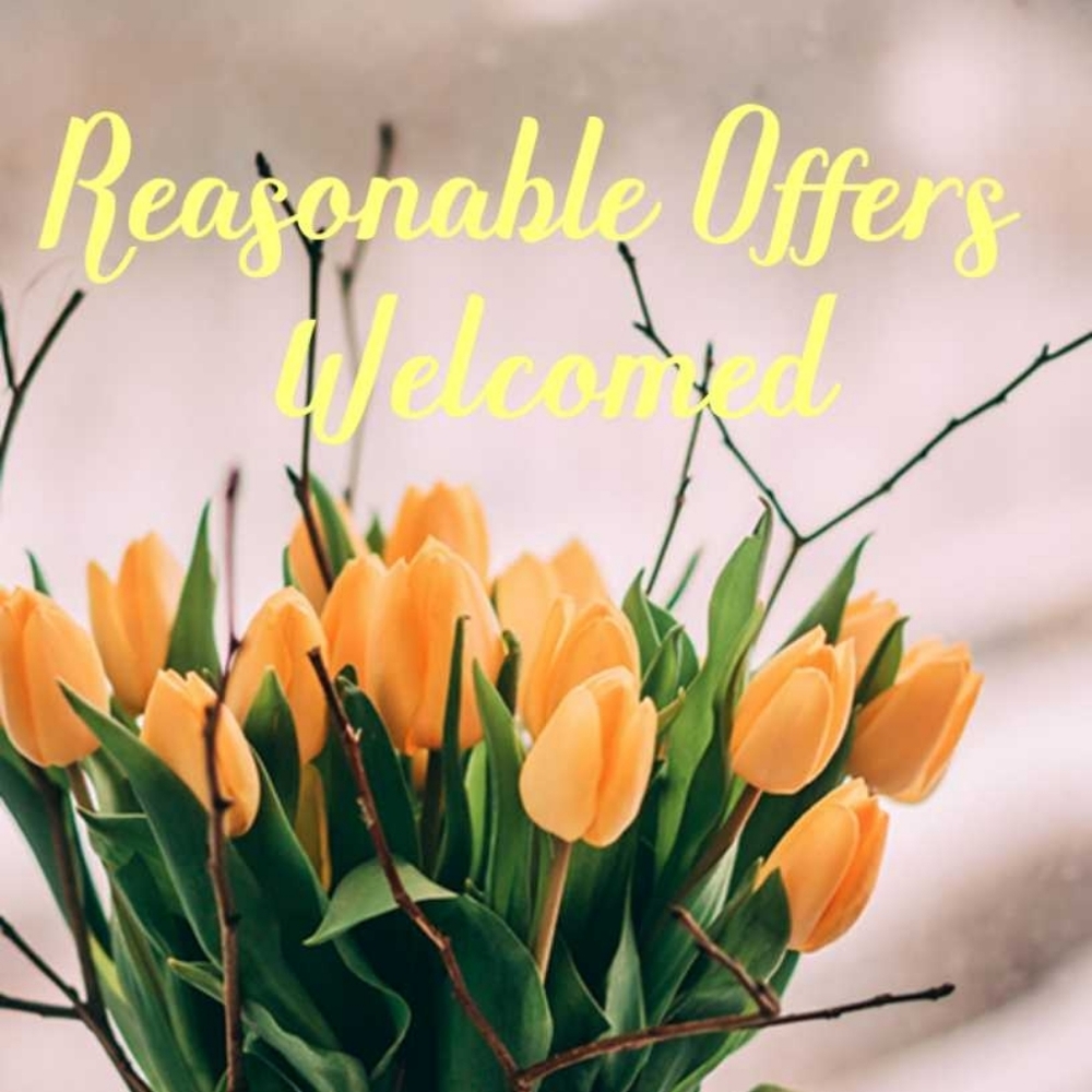 Reasonable Offers Welcomed! Send me a message!
